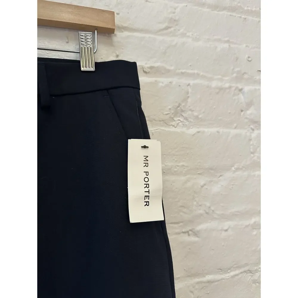 Dries Van Noten Pleated Straight Leg Trousers